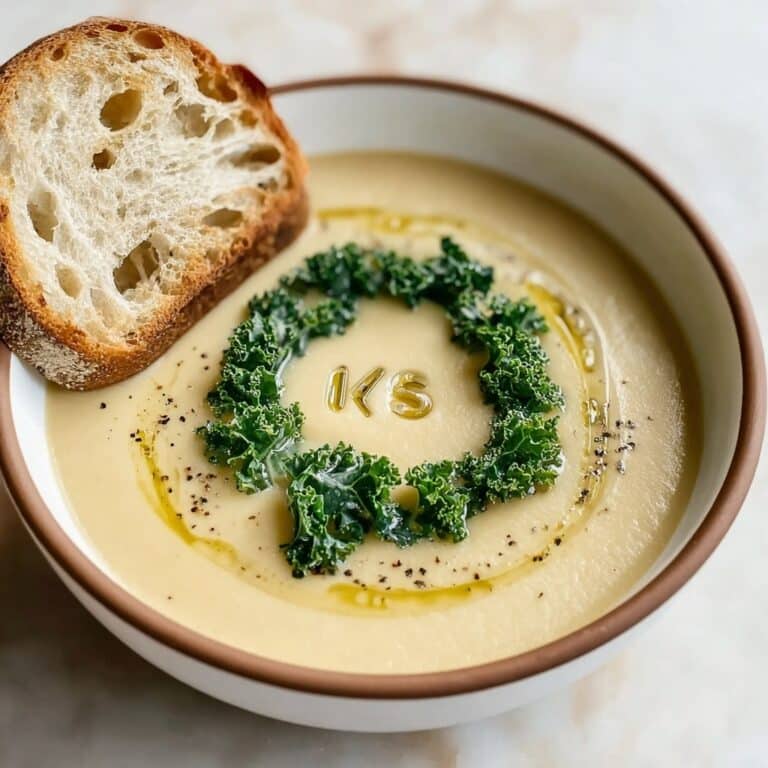 Creamy Kale and Potato Soup for Warm and Healthy Family Suppers Recipe