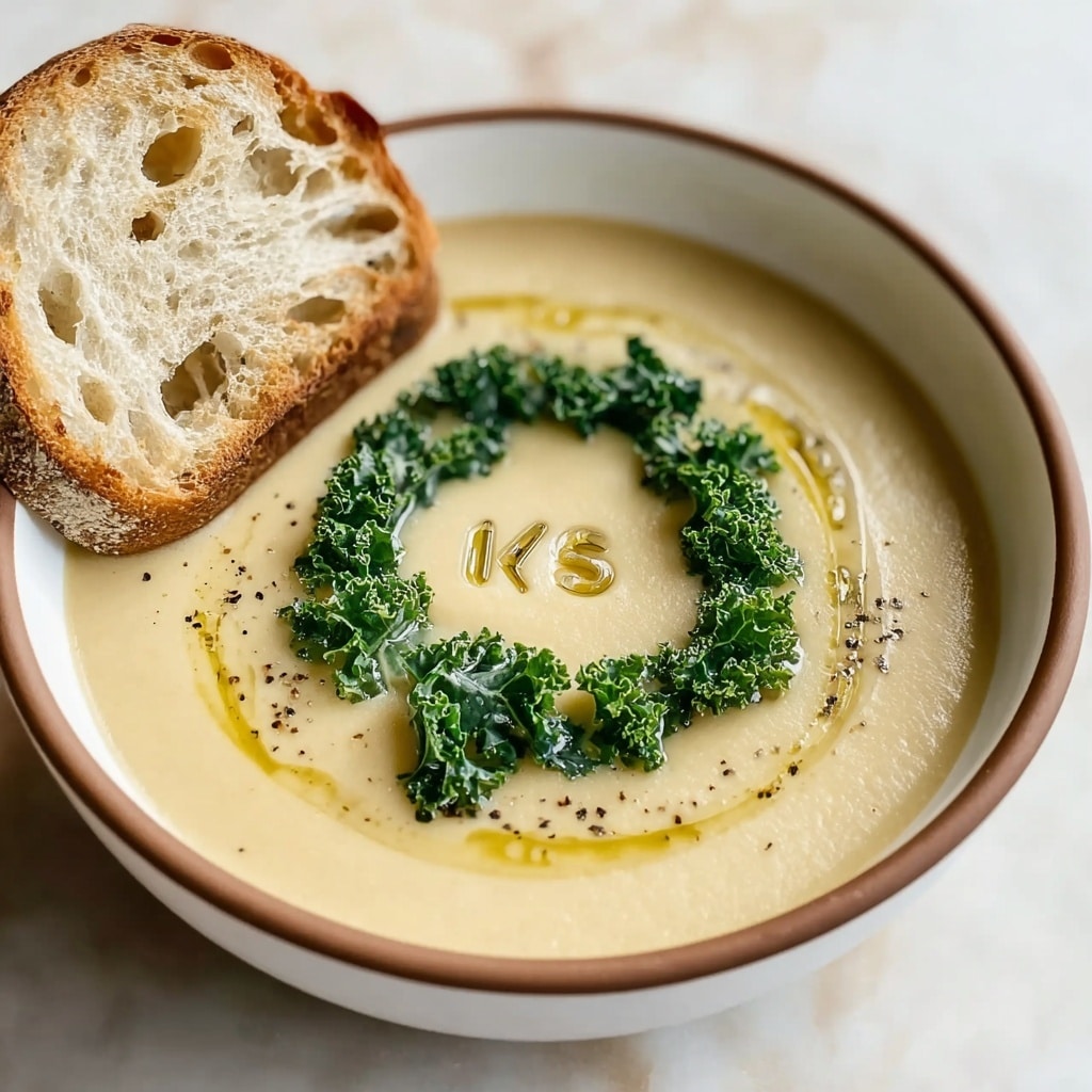 Creamy Kale and Potato Soup for Warm and Healthy Family Suppers Recipe