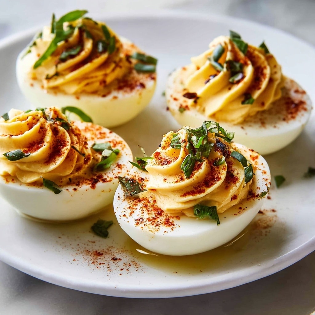 Turkish Deviled Eggs Recipe 5 Turkish Deviled Eggs Recipe - Recipe Image