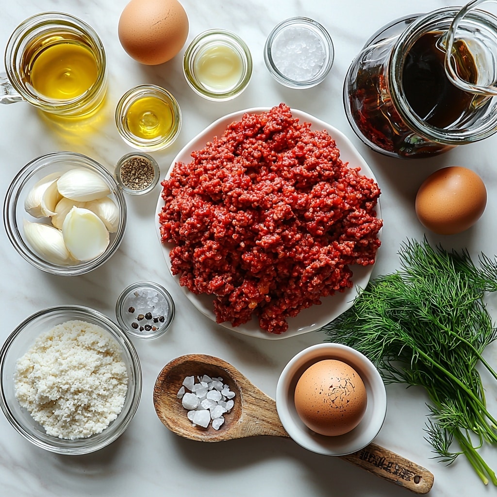 Hamburger Steaks in Creamy Dill Sauce Recipe 4 Hamburger Steaks in Creamy Dill Sauce Recipe