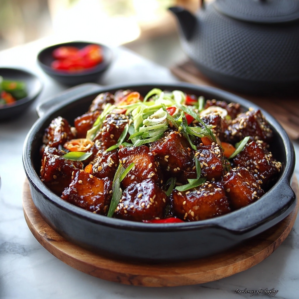 Effortless 20-Minute Korean Braised Tofu Recipe for Flavor Lovers Recipe