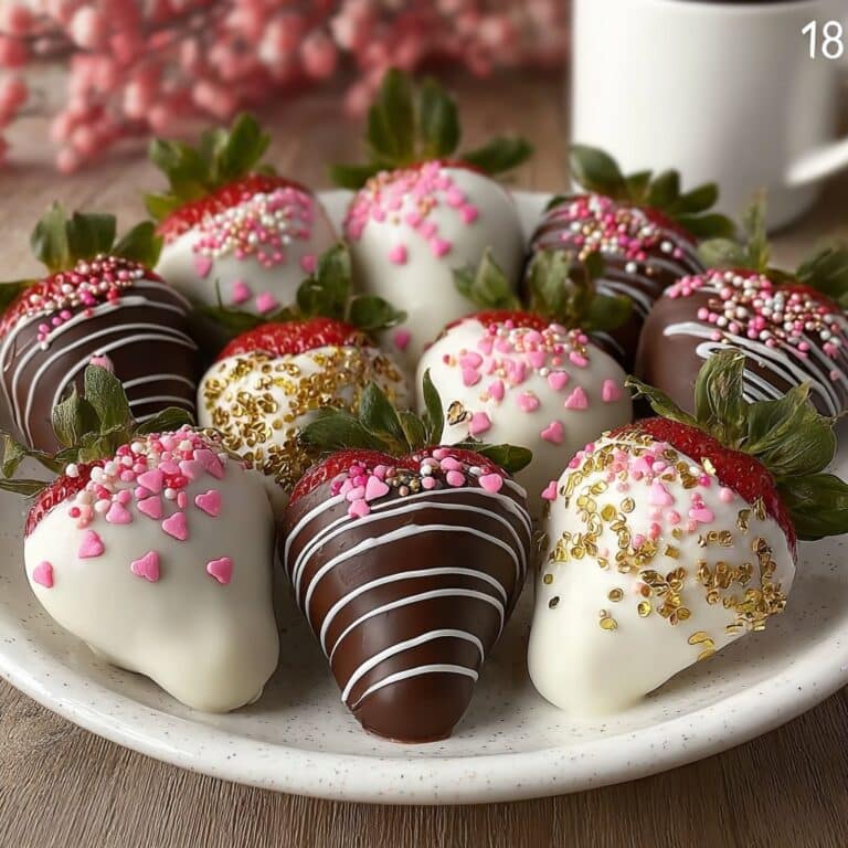 Chocolate-Covered Valentine Strawberries Recipe