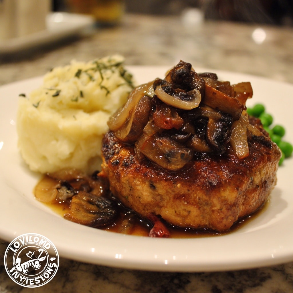 Salisbury Steak with Brown Gravy Recipe