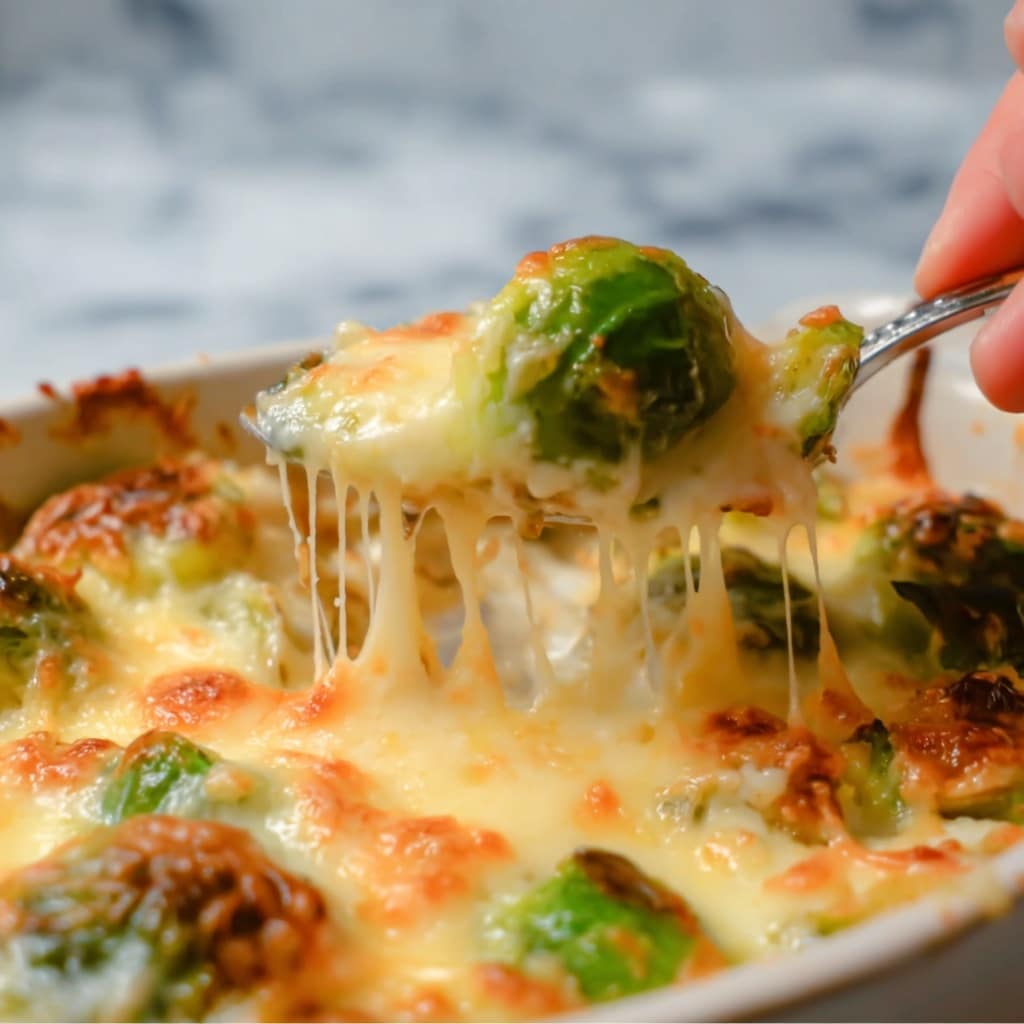 Brussels Sprouts Gratin Recipe 6 Brussels Sprouts Gratin Recipe - Recipe Image