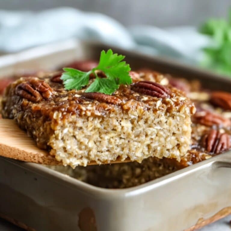 No-Flour, No-Sugar Oatmeal Breakfast Bake Recipe