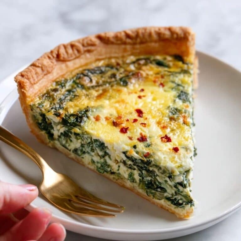 Spinach Artichoke Quiche Recipe