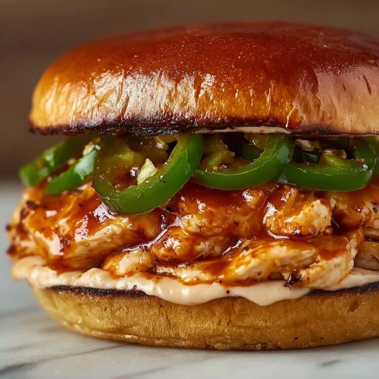 Buffalo Chicken Jalapeño Burger Recipe