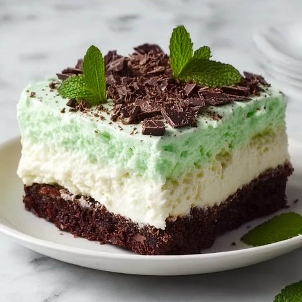 Andes Mint Poke Cake Recipe 5 Andes Mint Poke Cake Recipe - Recipe Image
