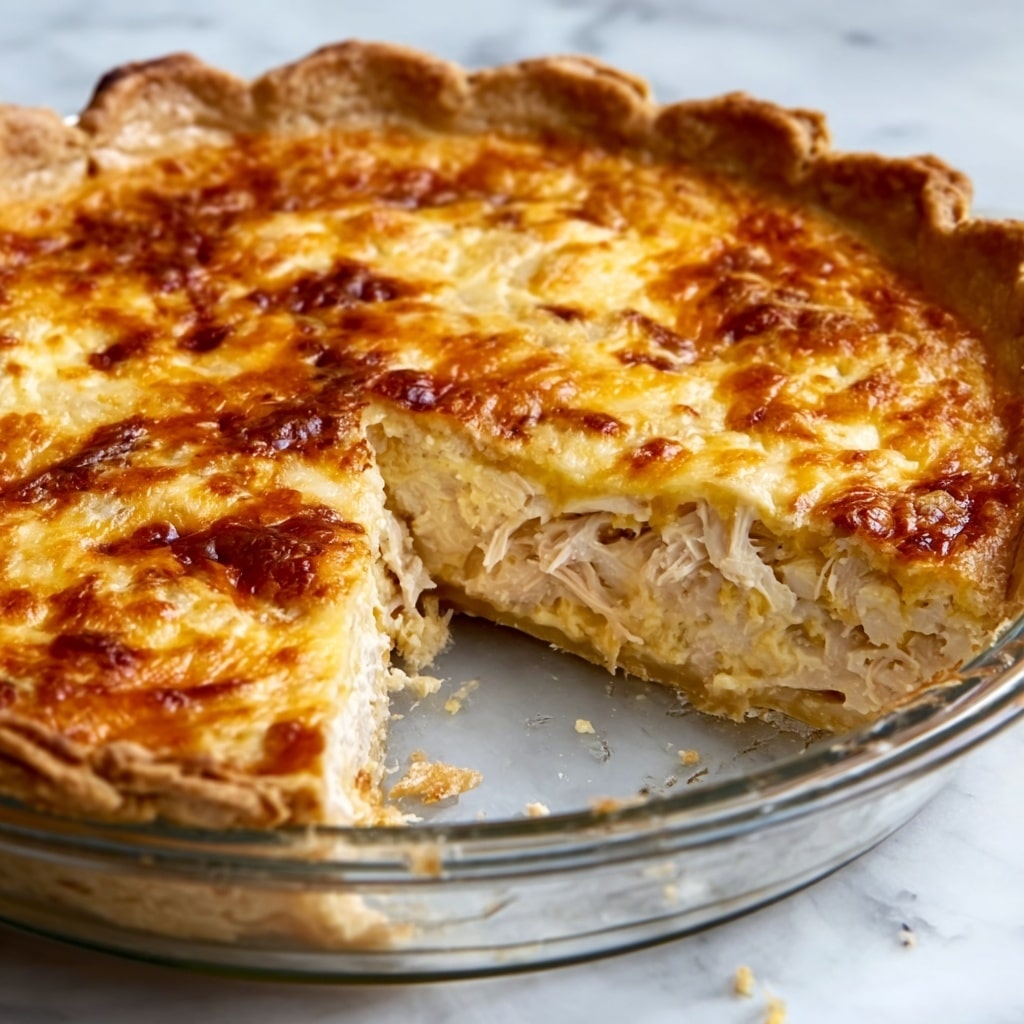 Baked Chicken Salad Pie Recipe 5 Baked Chicken Salad Pie Recipe - Recipe Image