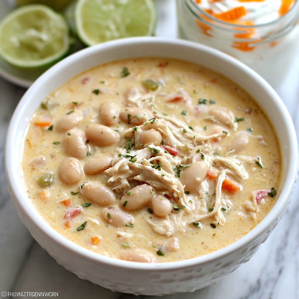 Cajun White Chicken Chili Recipe