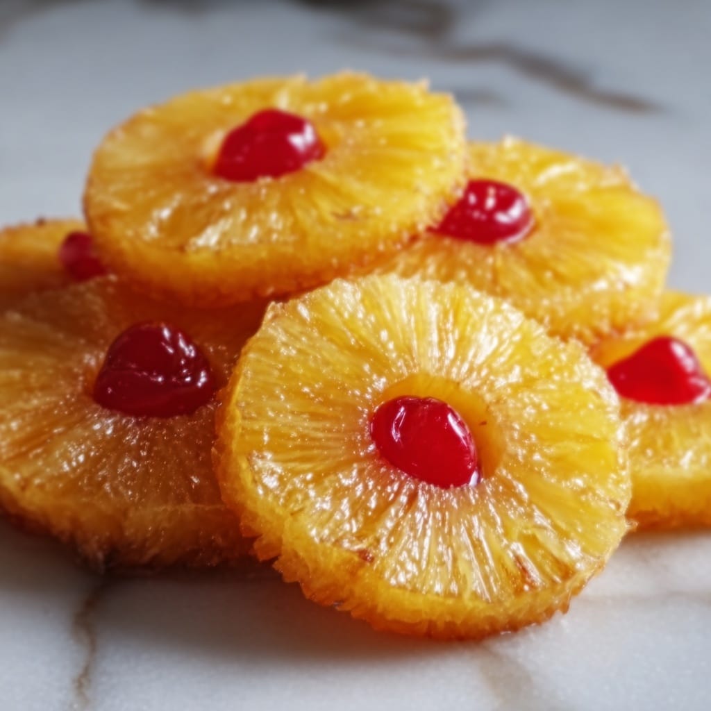 Pineapple Upside-Down Sugar Cookies Recipe 5 Pineapple Upside-Down Sugar Cookies Recipe - Recipe Image