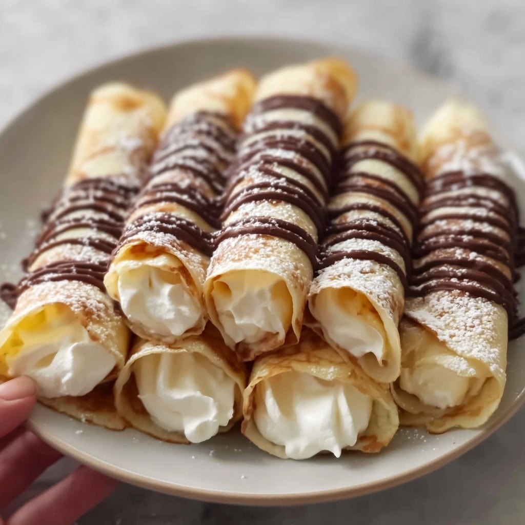 Nutella Cream-Filled Crepes Recipe 5 Nutella Cream-Filled Crepes Recipe - Recipe Image