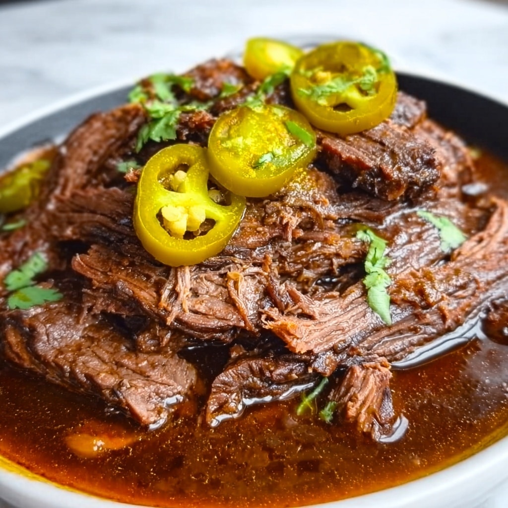 Garlicky Mississippi Pot Roast Recipe 5 Garlicky Mississippi Pot Roast Recipe - Recipe Image