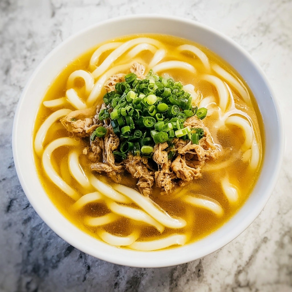 Chicken Udon Soup Recipe