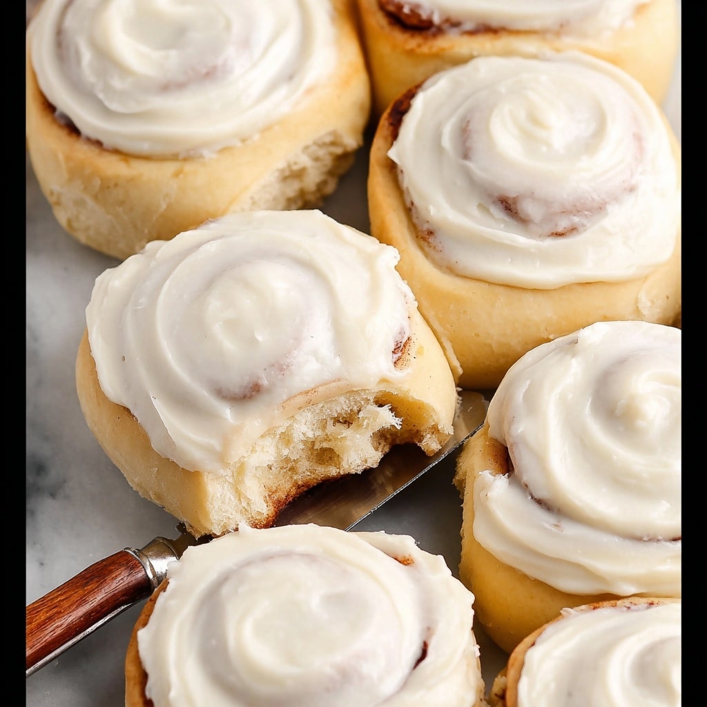 Homemade Cinnamon Rolls with Maple Cream Cheese Frosting Recipe 5 Homemade Cinnamon Rolls with Maple Cream Cheese Frosting Recipe - Recipe Image