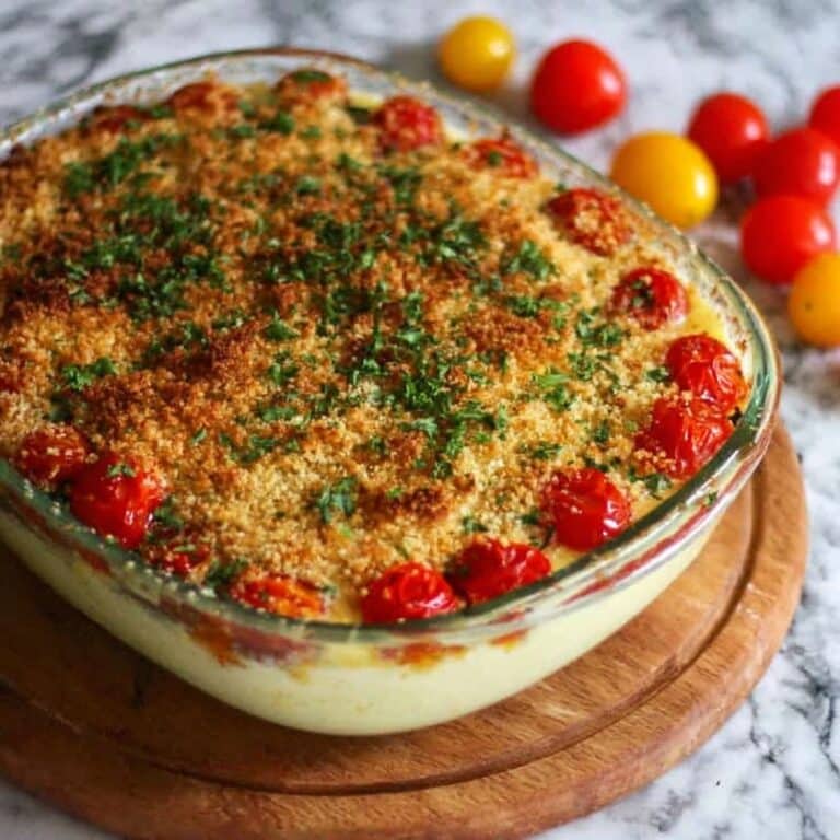 White Bean and Pesto Bake Recipe
