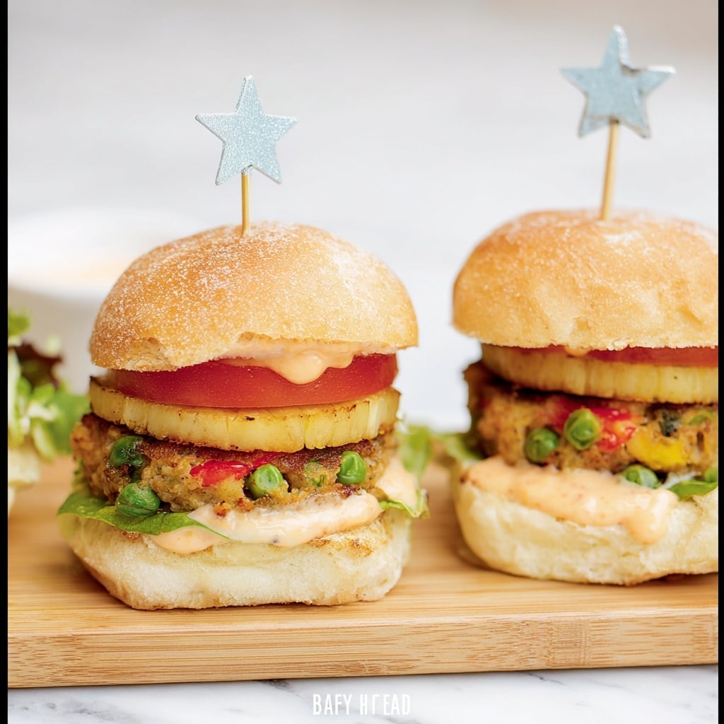 Tropical Burgers Recipe 5 Tropical Burgers Recipe - Recipe Image