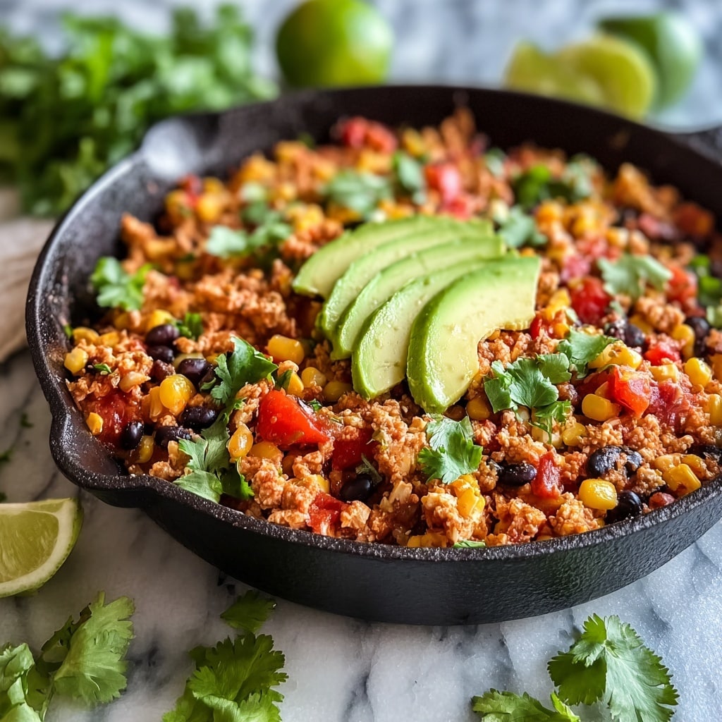 Irresistible Turkey Taco Skillet Ready in 20 Minutes! Recipe 5 Irresistible Turkey Taco Skillet Ready in 20 Minutes! Recipe - Recipe Image