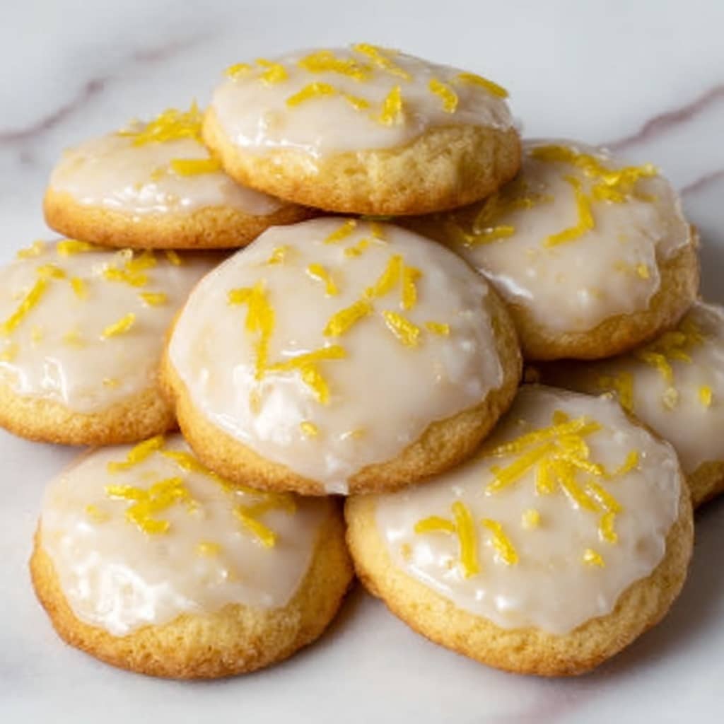 Limoncello Glazed Lemon Ricotta Cookies Recipe 6 Limoncello Glazed Lemon Ricotta Cookies Recipe - Recipe Image