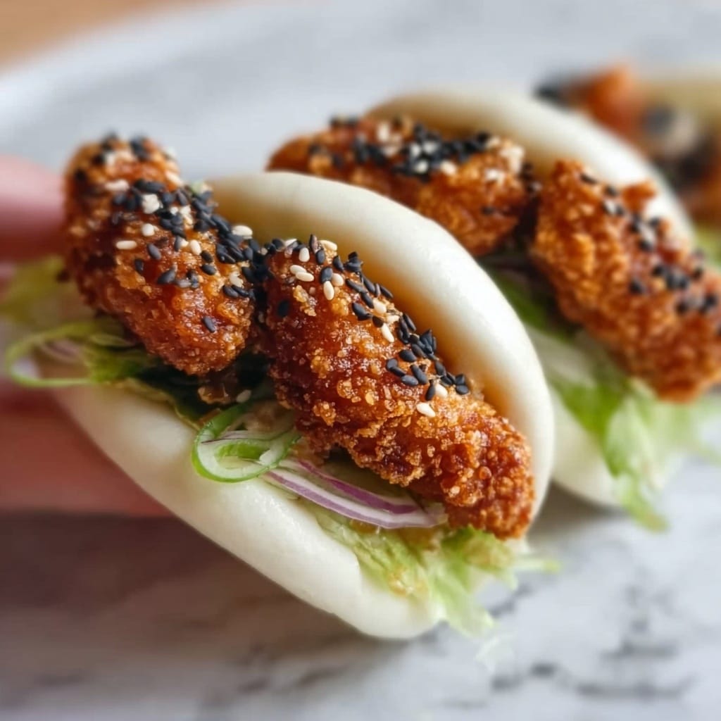 Korean Chicken Bao Recipe