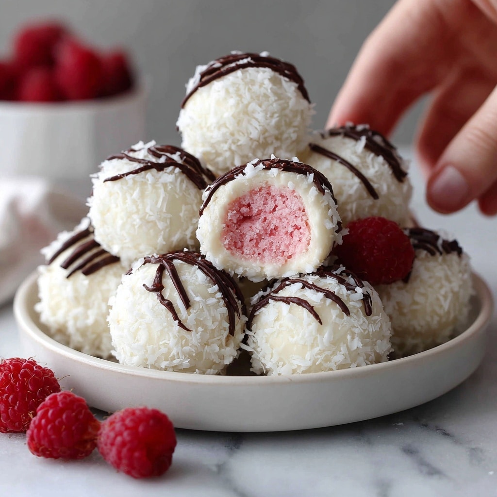 Chocolate Raspberry Truffles Recipe 6 Chocolate Raspberry Truffles Recipe - Recipe Image