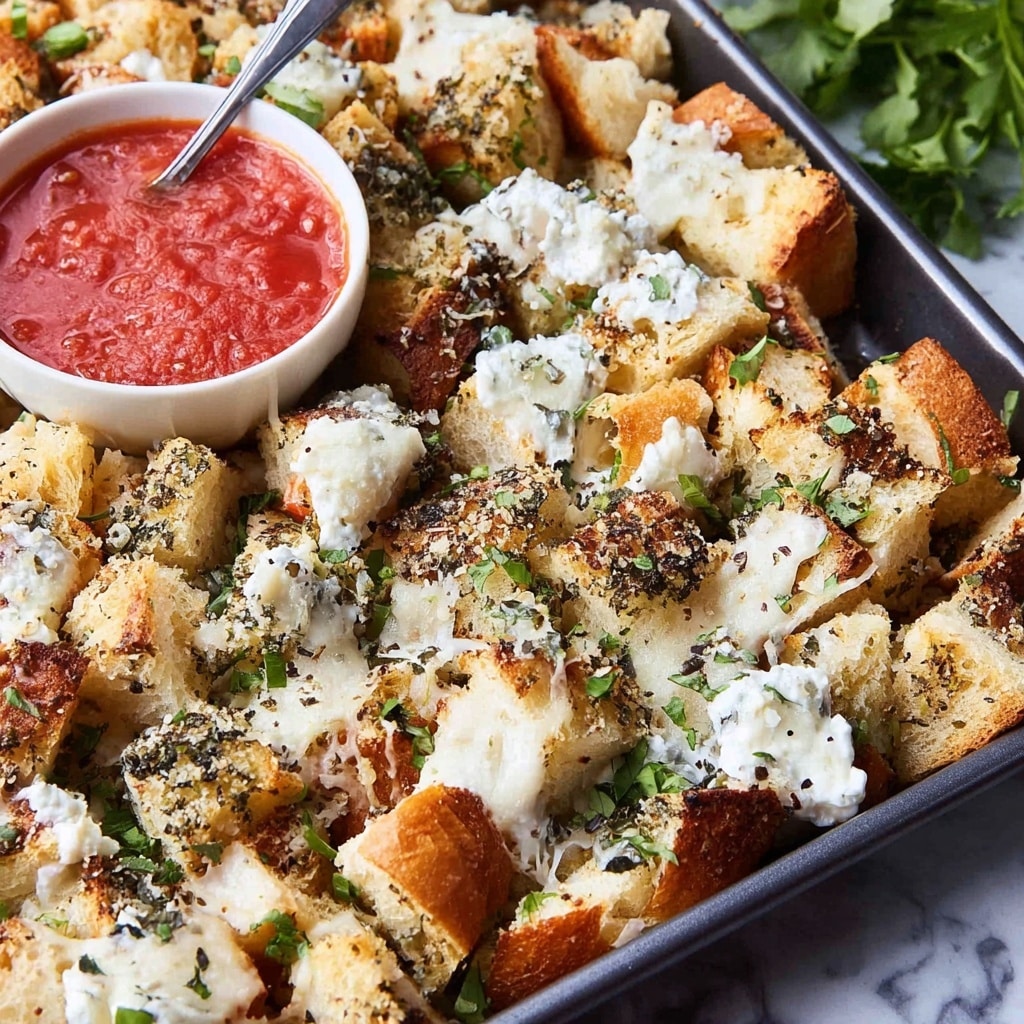 Garlic Bread Nachos Recipe