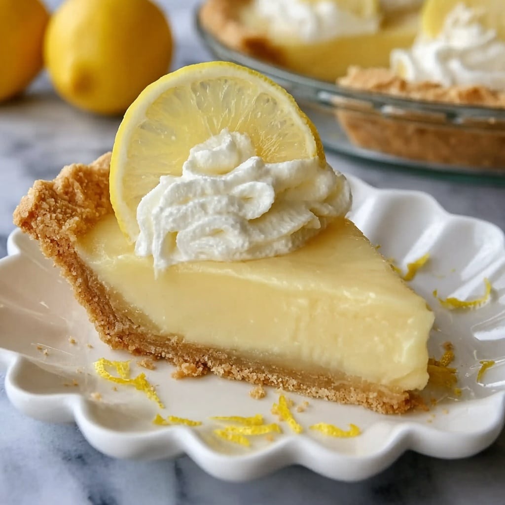 Easy Lemon Cream Pie Recipe 6 Easy Lemon Cream Pie Recipe - Recipe Image