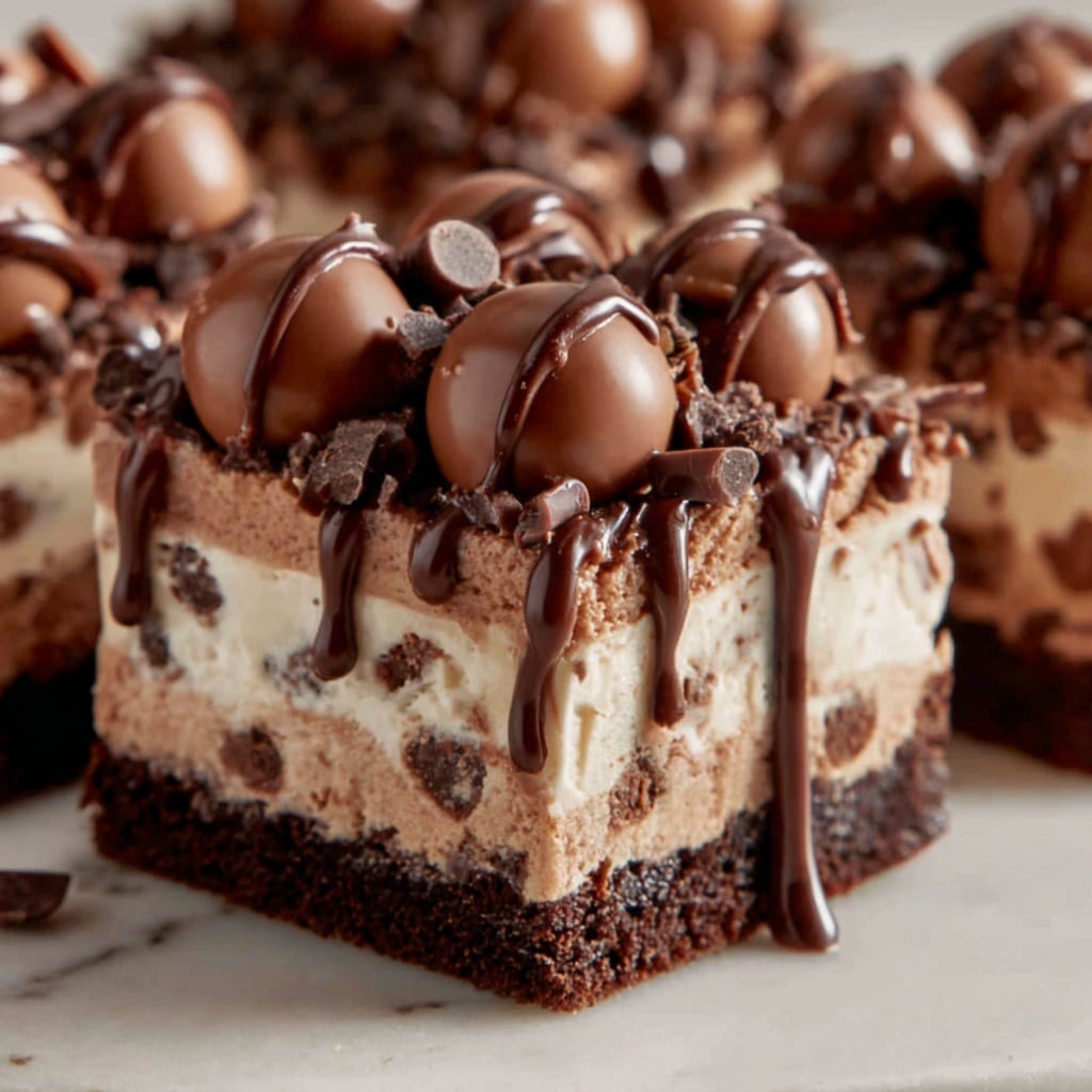 Cookie Dough Brownie Cake Recipe