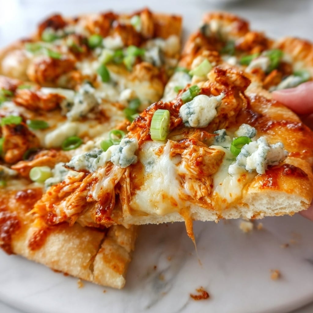 Buffalo Chicken Pizza Recipe 6 Buffalo Chicken Pizza Recipe - Recipe Image
