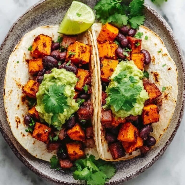 Black Bean Sweet Potato Tacos Recipe