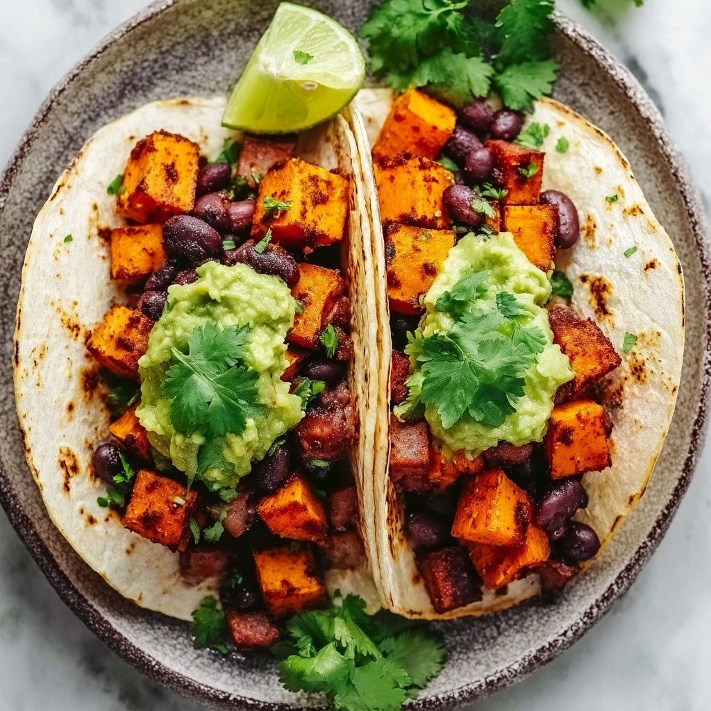 Black Bean Sweet Potato Tacos Recipe