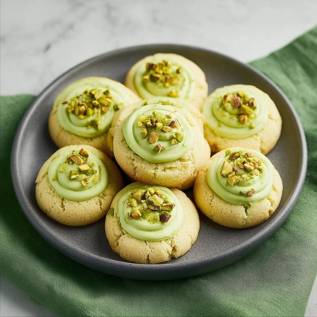 White Chocolate-Orange-Pistachio Thumbprint Cookies Recipe