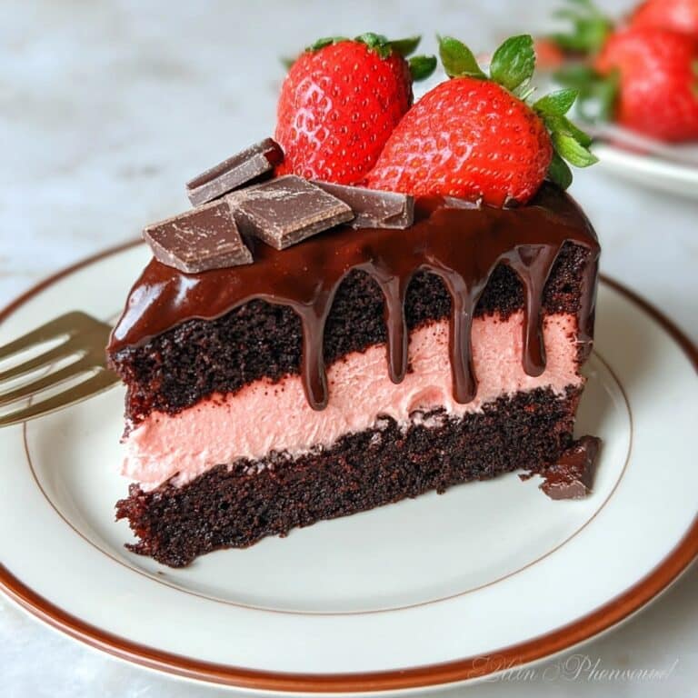 Strawberry Chocolate Cake Recipe