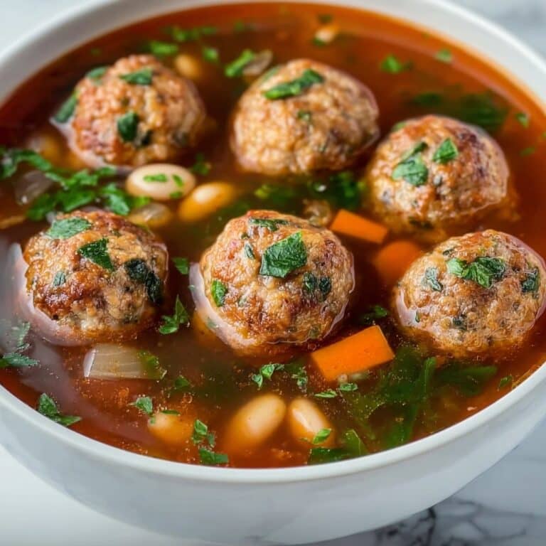 Italian Meatball Soup Recipe