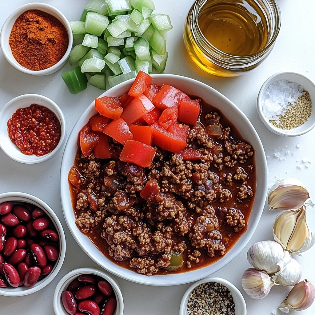 Hearty Beef Chili with Kidney Beans Recipe