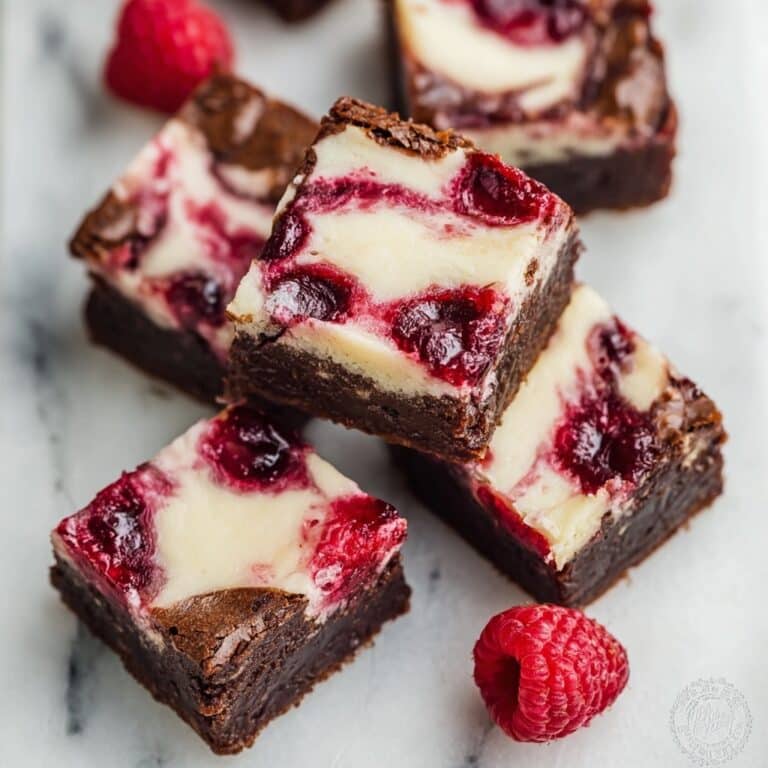 Decadent Raspberry Cheesecake Brownies Bliss Recipe