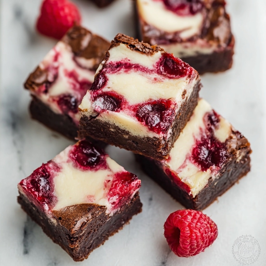 Decadent Raspberry Cheesecake Brownies Bliss Recipe