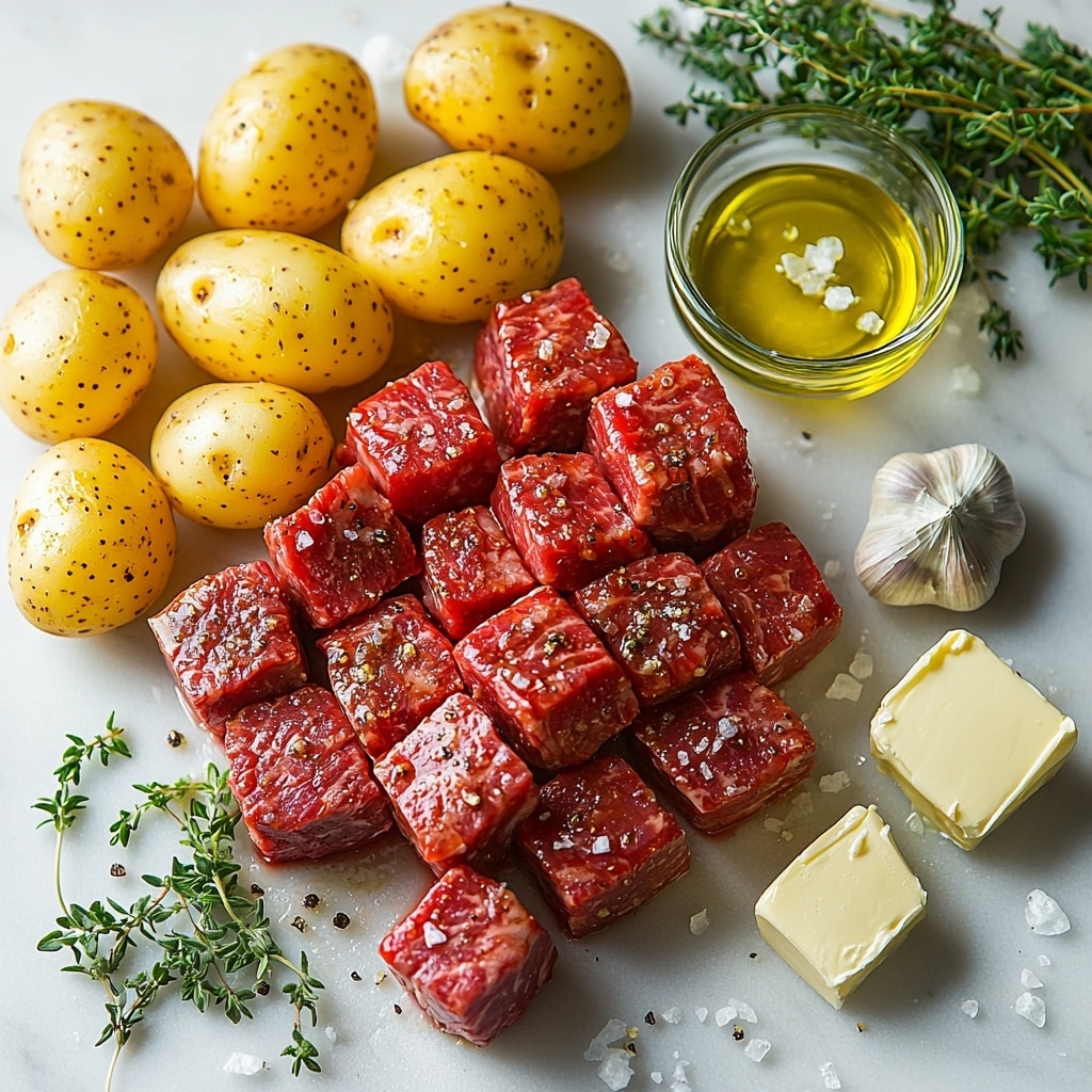 Garlic Butter Steak and Potatoes Skillet Recipe 4 Garlic Butter Steak and Potatoes Skillet Recipe