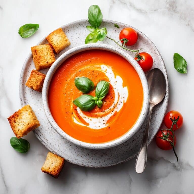 Creamy Tomato Bisque Soup Recipe