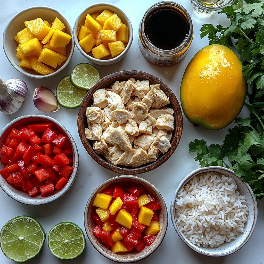 Tropical Coconut Chicken Rice Bowl Recipe 4 Tropical Coconut Chicken Rice Bowl Recipe