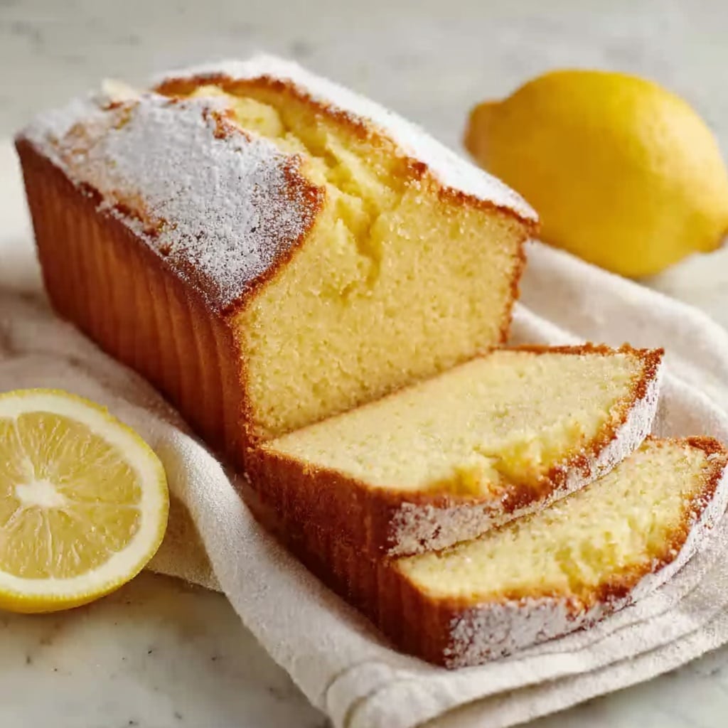 Old-Fashioned Lemon Pound Cake Recipe