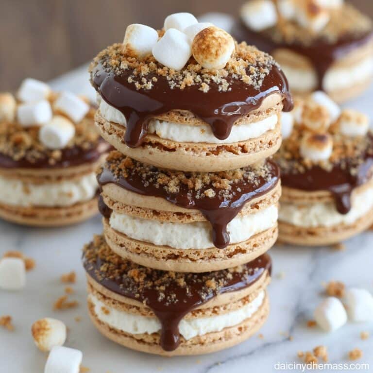 S’mores French Macarons Recipe