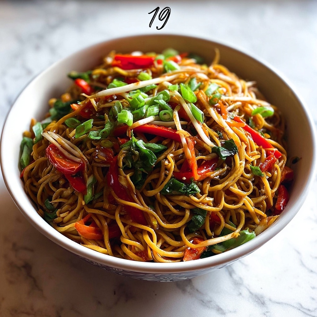 Shanghai Fried Noodles Recipe