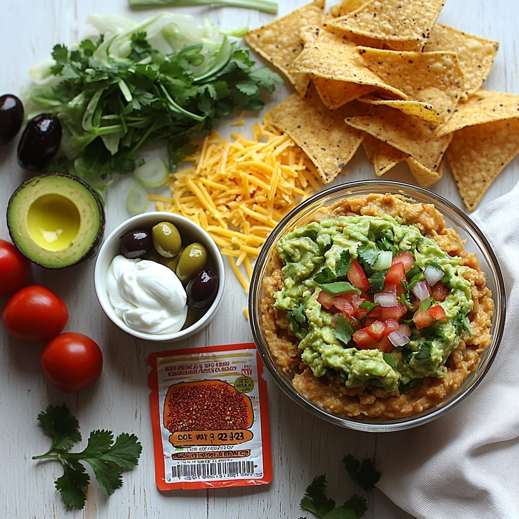 7 Layer Taco Dip : Easy Crowd-Pleaser Appetizer Recipe 4 7 Layer Taco Dip : Easy Crowd-Pleaser Appetizer Recipe