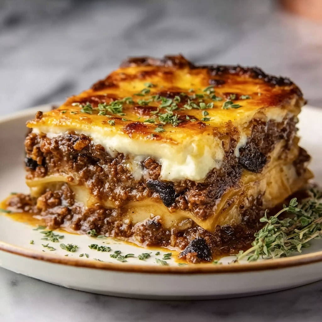 Classic Moussaka Recipe 5 Classic Moussaka Recipe - Recipe Image