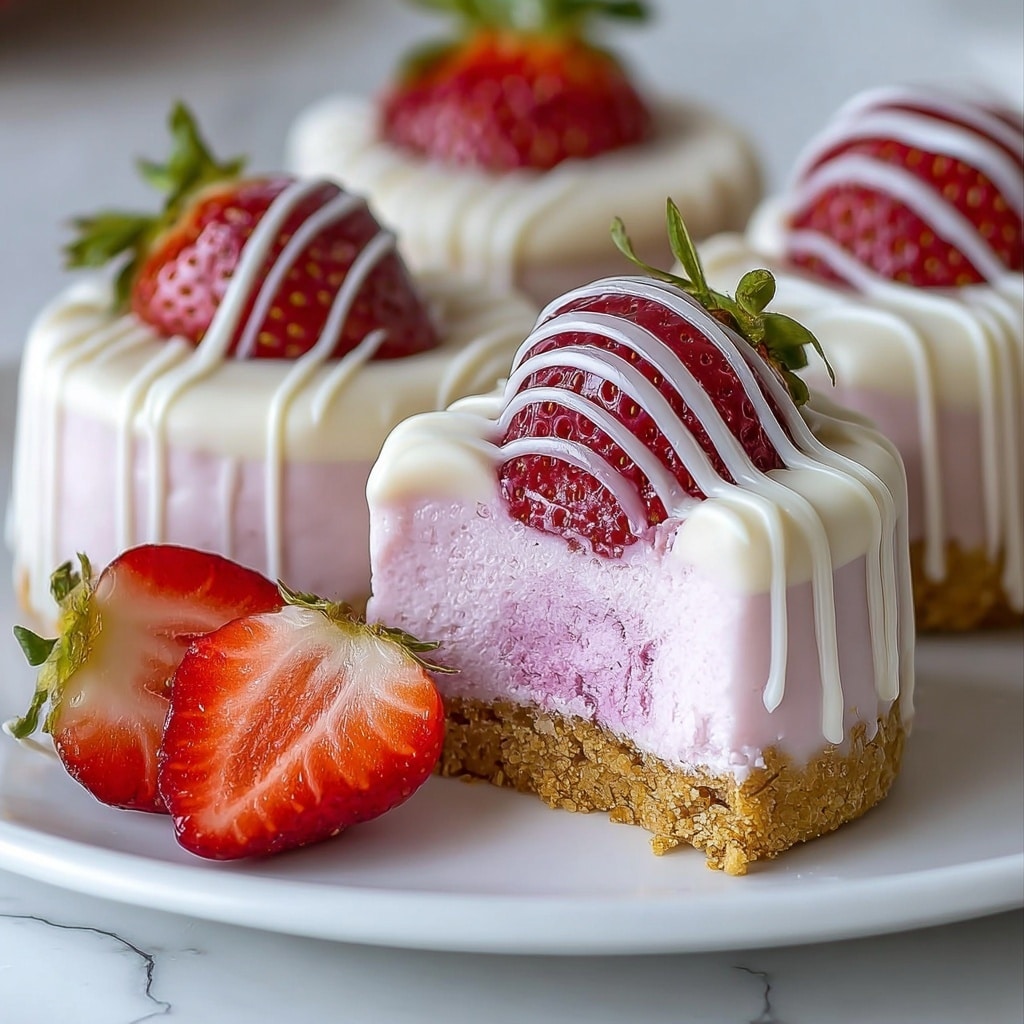 Strawberry Cheesecake Bites: The Perfect No-Bake Dessert Recipe 6 Strawberry Cheesecake Bites: The Perfect No-Bake Dessert Recipe - Recipe Image