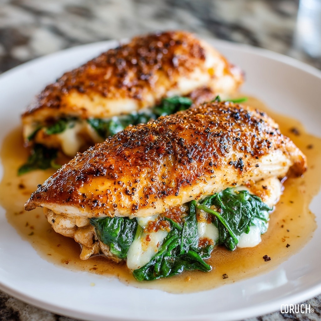 Spinach Stuffed Chicken Breast: A Creamy, Low-Carb Delight Recipe