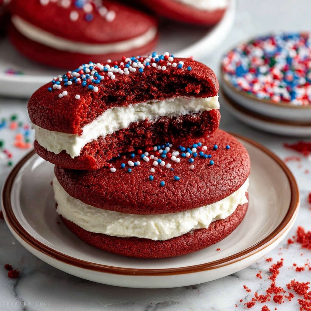 Red Velvet Whoopie Pies Recipe