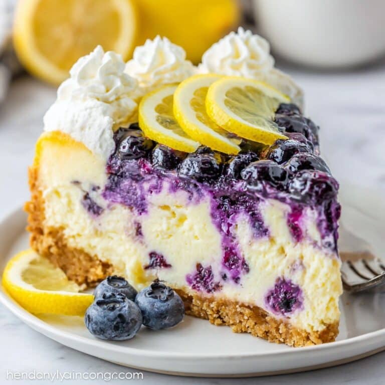 Lemon Blueberry Cheesecake Magic Recipe