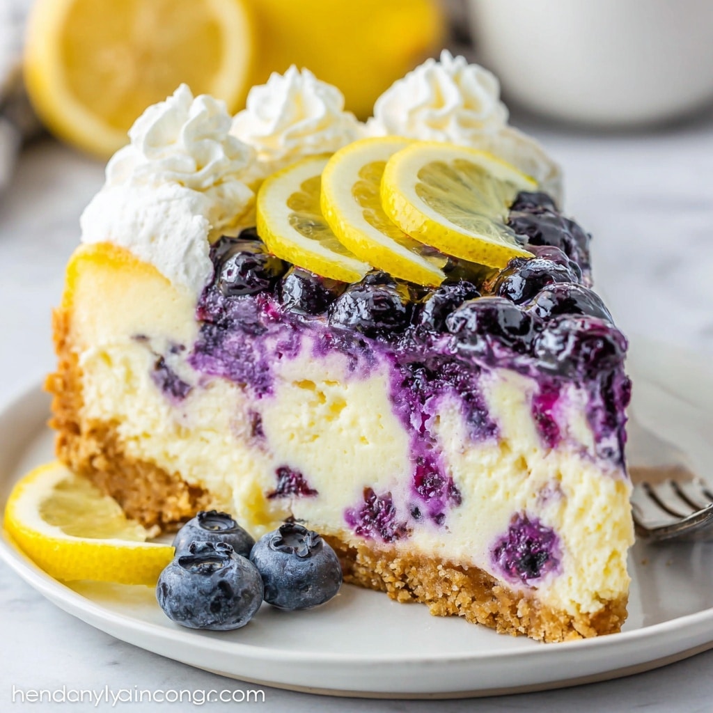 Lemon Blueberry Cheesecake Magic Recipe